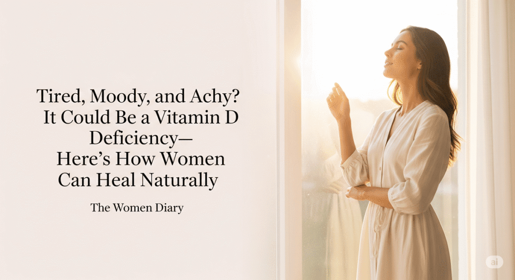 Tired-Moody-and-Achy-It-Could-Be-a-Vitamin-D-Deficiency-Here’s-How-Women-Can-Heal-Naturally